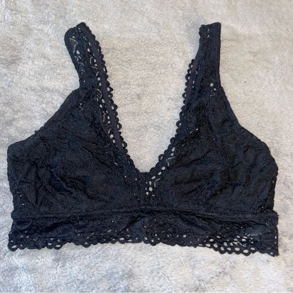 Aerie black bralette
